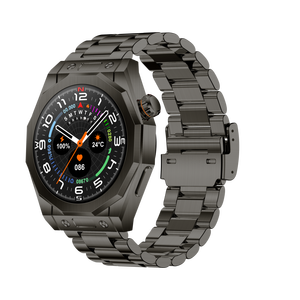 Metall-Armband Z18 Max Smartwatch GPS-Tracking Kompass Wecker Höhenmesser Luftdruck NFC Wasserdichte Smartwatch - Product Image 5