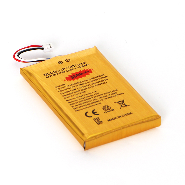 For PS5 Slim High Capacity 3500mAh 3.65V DualSense Game Controller Inner Rechargeable Battery