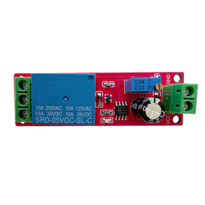Módulo de Relé de Tiempo Okystar 12V <span class=keywords><strong>NE</strong></span> <span class=keywords><strong>555</strong></span> NE555 Interruptor Temporizador de Retardo NE555 DC 12V Relé de Retardo - Product Image 1
