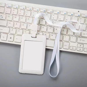 双面耐用升华聚氯乙烯徽章名片夹，带热转印，用于促销和商务礼品 - Product Image 4