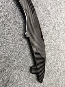 Spoiler avant de voiture aspect fibre de carbone + séparateur latéral style MP pour BMW F80 F82 F83 M3 M4 2015~2020 - Product Image 6