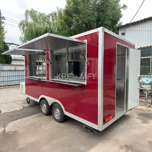 Camion de restauration entièrement équipé, remorque de vente mobile, chariot à hot-dogs, équipement pour boissons et bières, équipement pour glaces, remorque de vente de nourriture - Product Image 6
