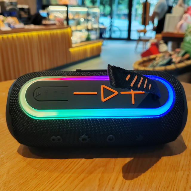 6 Max Portable for Bluetooth 5.3 Wireless Speaker RGB LED Lighting USB AUX Multifunctional FM Radio for Home Outdoor Gifts