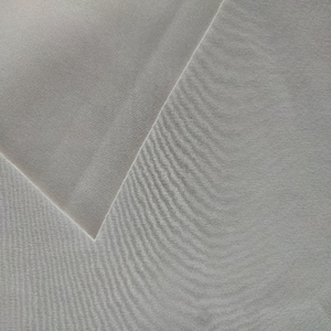 Tela de punto 100% algodón, color blanco sólido, suave, elástica y agradable al tacto, para prendas de vestir, venta al por mayor. - Product Image 5