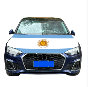 Produit promotionnel, publicité commerciale, housse de capot de voiture en spandex extensible, drapeau national de tous les pays - Product Image 3