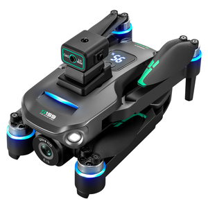 Drone professionnel S159 GPS 5G avec double caméra 8K HD pour photographie aérienne, évitement d'obstacles et écran intégré - Product Image 6