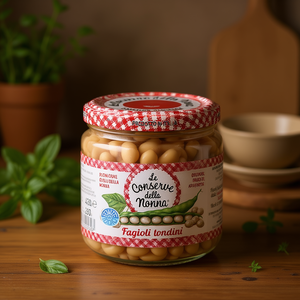 Grandma's Preserves <b>Canned</b> Round Beans 360g Per Pack <b>Glass</b> Jar 12 Pack Bundle - Product Image 3