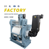 Treuil électrique servo KLD PJI-250 avec frein servo, moteur, réducteur planétaire, vis mère et arrangeur de câble pour câble de 20 m, levage max.