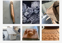 Ağır Hizmet Tipi 4 Eksenli CNC İşleme Merkezi Çift Kafalı Ahşap Router Akıllı Ahşap İşleme Kesme Freze Makinesi
