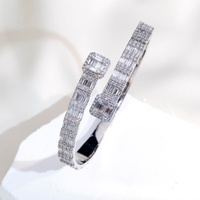 Bijoux en stock MSB-639 Bracelet de fiançailles de luxe en or 18 carats Forme fantaisie Diamant de laboratoire cultivé Bracelet
