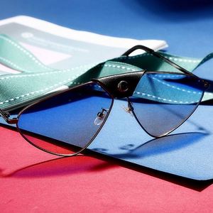 Gafas de Sol Steampunk UV400 de Moda, Novedades 2021, Gafas de Sol de Metal Poligonales para Mujer y Hombre - Product Image 4