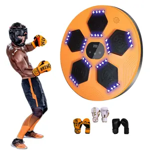RS Музыкальный бокс умная мишень настенный ударный удар, умная боксерская мишень, тренировка электронная музыка, боксерская машина