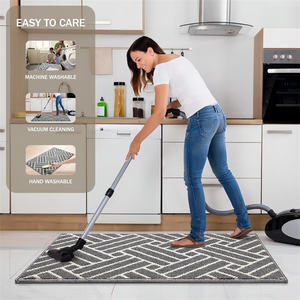 Tapis d'entrée lavable, antidérapant, support <span class=keywords><strong>TPR</strong></span>, tapis de porte d'entrée intérieur, absorbant, résistant à la saleté, tapis de bienvenue - Product Image 5