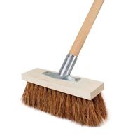 Balai à fils rigides DS4020 pour l'extérieur, pour enlever la mousse sur le béton, le patio, le garage, brosse à récurer à long manche pour terrasse