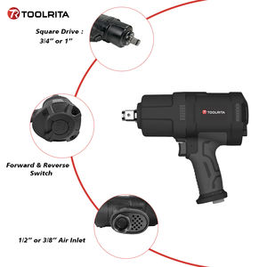 Leichtgewichtiger 3/4-Zoll- und 1-Zoll-Antrieb Druckluft-Schlagschrauber mit 1475 ft-lb Drehmoment für Fahrzeugwartung - Product Image 4