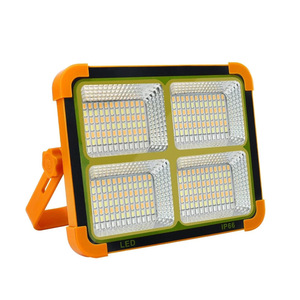Lámpara LED Solar de 40W IP66, Recargable, para Exteriores, Camping y Jardín - Product Image 1