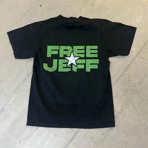 Camisetas personalizadas de alta calidad con cuello redondo, camisetas de algodón con serigrafía, camisetas sueltas para hombres - Product Image 2