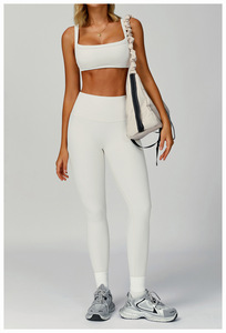 Pantaloni personalizzati a buon mercato Yoga <span class=keywords><strong>Leggings</strong></span> da donna a vita alta, glutei sollevati, <span class=keywords><strong>effetto</strong></span> dimagrante <span class=keywords><strong>Leggings</strong></span> - Product Image 5