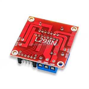 Module de commande de moteur L298N pour moteur pas à pas DC, accessoires pour voiture intelligente et robot - Product Image 3