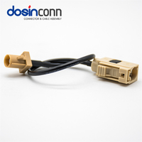 Câbles d'extension pour connecteurs RF Fakra, prise Fakra I Code vers prise jack pour salle de contrôle de conduite automatique à distance