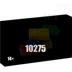 Bloques de Construcción de la Casa de Campo de la Aldea Navideña, Juguetes de Ladrillos, Regalos de Navidad, Más de 1100 Piezas/Juego, 10275 77018 - Product Image 1