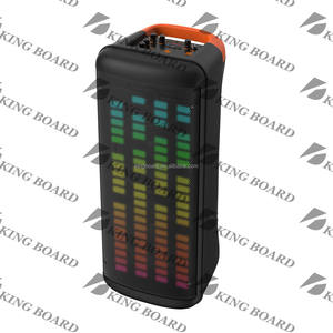 Enceintes Bluetooth portables sans fil KTS pour fêtes en plein air avec TWS&FM&USB <span class=keywords><strong>Double</strong></span> 8 pouces KTS-1760 Prix d'usine - Product Image 2