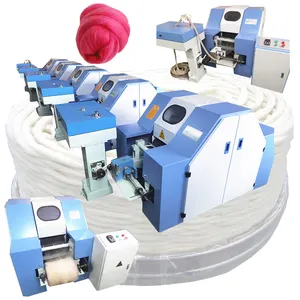 Automatic combing machine for hemp fiber cotton alpaca wool carding machine