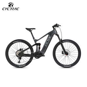 Vélo de montagne électrique Cyctrac EM10, <span class=keywords><strong>moteur</strong></span> <span class=keywords><strong>Bafang</strong></span> <span class=keywords><strong>750W</strong></span> 48V, E-bike à suspension intégrale en fibre de carbone avec écran LED - Product Image 3