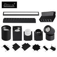 DGLUX Rail en aluminium commercial Tuya Track Light Zigbee Ultra Thin Led Magnetic Track Light