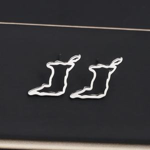 Ensemble de bijoux fantaisie JXX, collier et boucles d'oreilles, plaqué argent, pour femmes - Product Image 5