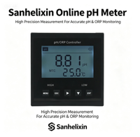 Contrôleur de pH/ORP industriel en ligne, alimenté 220V, moniteur de qualité de l'eau de type split