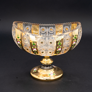 <span class=keywords><strong>Bol</strong></span> en verre peint à l'or - Product Image 2