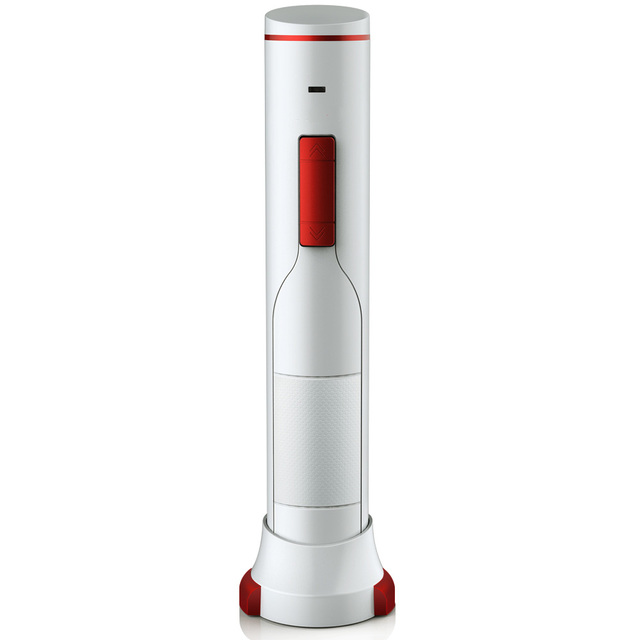 Modern One-Button Electric Wine Opener Set Newest Electronic Gadget with Charging Base & Fully Automatic Corkscrew