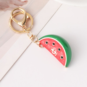 Nuevo Diseño Llavero de Peluche Bordado de 10cm de <span class=keywords><strong>la</strong></span> Serie Chiikawa Sandía Usagi Hachiware, Lindo, Rojo y Verde, para Colgar <span class=keywords><strong>en</strong></span> Mochilas - Product Image 2
