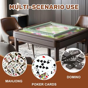 Tapis de Mahjong à Carreaux <span class=keywords><strong>Pastel</strong></span> 31,5 Pouces Antidérapant et Silencieux pour Domino, Poker, Cartes et Jeux de Plateau - Product Image 6