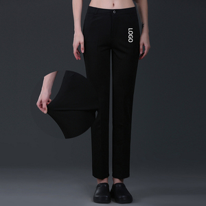 <span class=keywords><strong>Pantalon</strong></span> <span class=keywords><strong>de</strong></span> Chef <span class=keywords><strong>Femme</strong></span> Extensible Haute Qualité avec Logo Imprimé – Vêtements <span class=keywords><strong>de</strong></span> Chef Assortis à un <span class=keywords><strong>Pantalon</strong></span> Élastique – Vente en Gros - Product Image 1