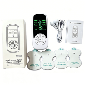 Appareil de massage corporel complet avec coussinets auto-adhésifs pour soulager la fatigue et les douleurs musculaires, idéal pour les voyages, les soins quotidiens à domicile et les massages. - Product Image 3