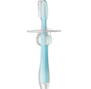 定制安全感官婴儿出牙器双酚a免费环保婴儿磨牙硅胶牙刷玩具出牙器凝胶硅胶婴儿出牙器