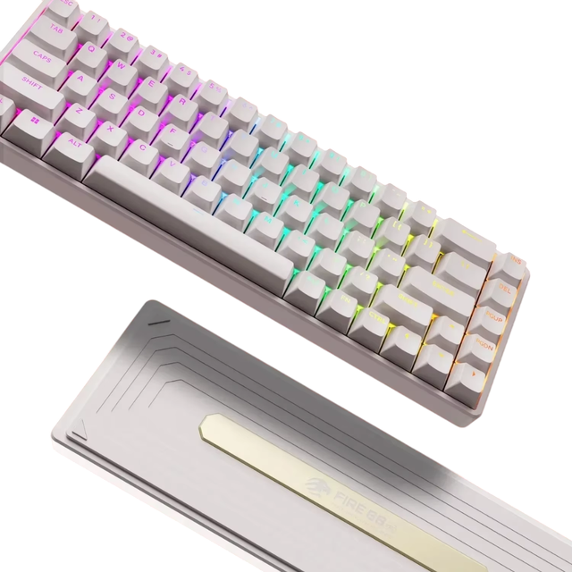 MADCATZ Fire 68 Pro Mechanical Gaming Keyboard Rapid Trigger Customizable Magnetic Switches RGB Backlighting