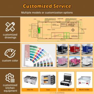 피아지오 아르페 삼륜 푸드트럭 핫도그 사탕 아이스크림 스낵 이동식 바 트럭 녹 방지 1년 보증 - Product Image 6