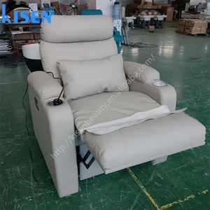 Fauteuil de lavage électrique Kisen pour salon, massage corporel complet, hauteur et angle réglables, personnalisable – Meilleure vente - Product Image 2