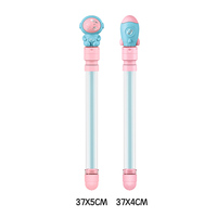 Canon à eau de dessin animé de 38 cm avec effet de feux d'artifice, jouets pour enfants, assortiment de pistolets à eau en gros pour les jeux d'extérieur des enfants