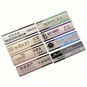 Badge nominatif personnalisé FOCUS pour le personnel, étiquette nominative pour les employés, identification, artisanat en métal, hôtel, vente, logo personnalisé, impression laser époxy - Product Image 6