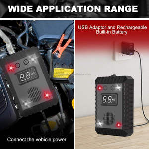 Saijzek OEM Interior Exterior 12V-24V 8 LED Flash ultrasónico <span class=keywords><strong>ratones</strong></span> ratas <span class=keywords><strong>repelente</strong></span> de roedores bajo el capó Marten <span class=keywords><strong>repelente</strong></span> para coche - Product Image 5