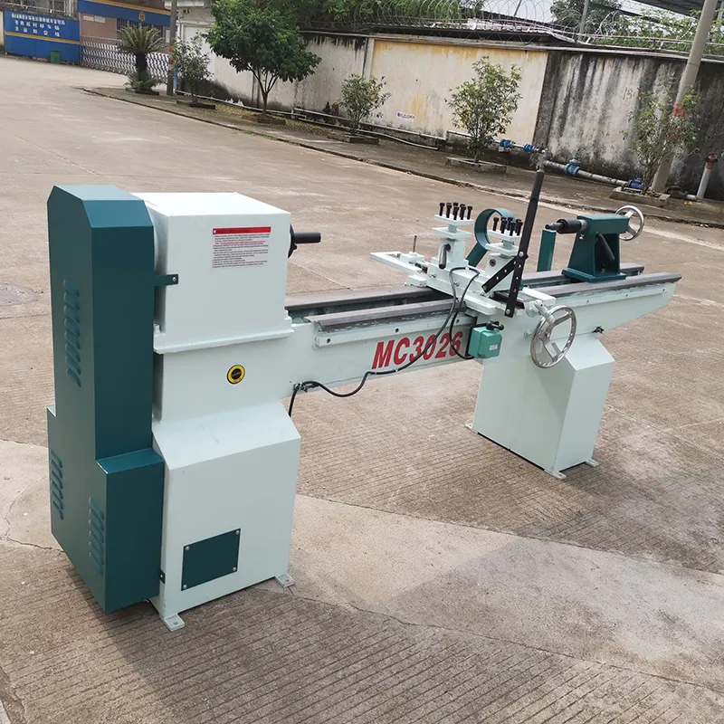 Supplier high quality small profiling wood lathe hand movement wood lathe machine