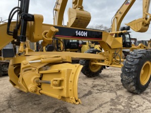 Graduadora de motor CAT 140H usada de alta calidad, graduadora de segunda mano 140K 140G 140M2 con componentes de PLC de bomba de motor esencial a la venta - Product Image 4