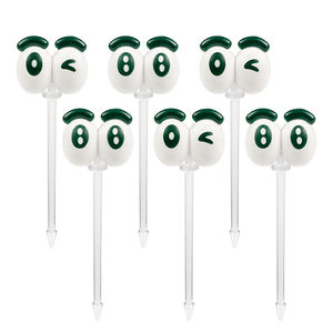 Ojo Lindos Palillo de Dientes de Postre Palillo para Almuerto de Dibujos Animados para Caja Bento Fruta Pasteleria Familia - Product Image 2