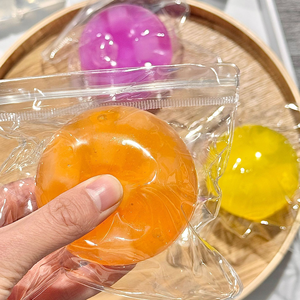 Transparent Juice Ice Cube Clear Slow Rebound Anti-Stress Squishy <b>Ball</b> TPR Unisex Creative <b>Squeeze</b> Toy Gift - Product Image 4