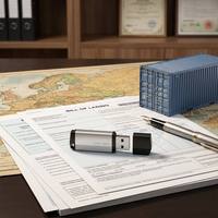New Silver Metal USB Flash Drive USB 3.2 Gen1 PD196 64GB/128GB/256GB 5 Gbps Transfer Rate 2-Year Warranty