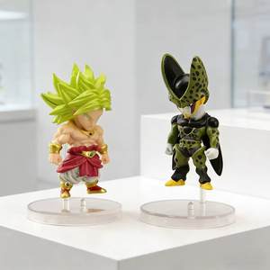 6 pièces/ensemble Nouveaux modèles de figurines d'action <span class=keywords><strong>Dragon</strong></span> Ball Anime en PVC Vegeta Majin Goku Figurines d'action Anime - Product Image 4